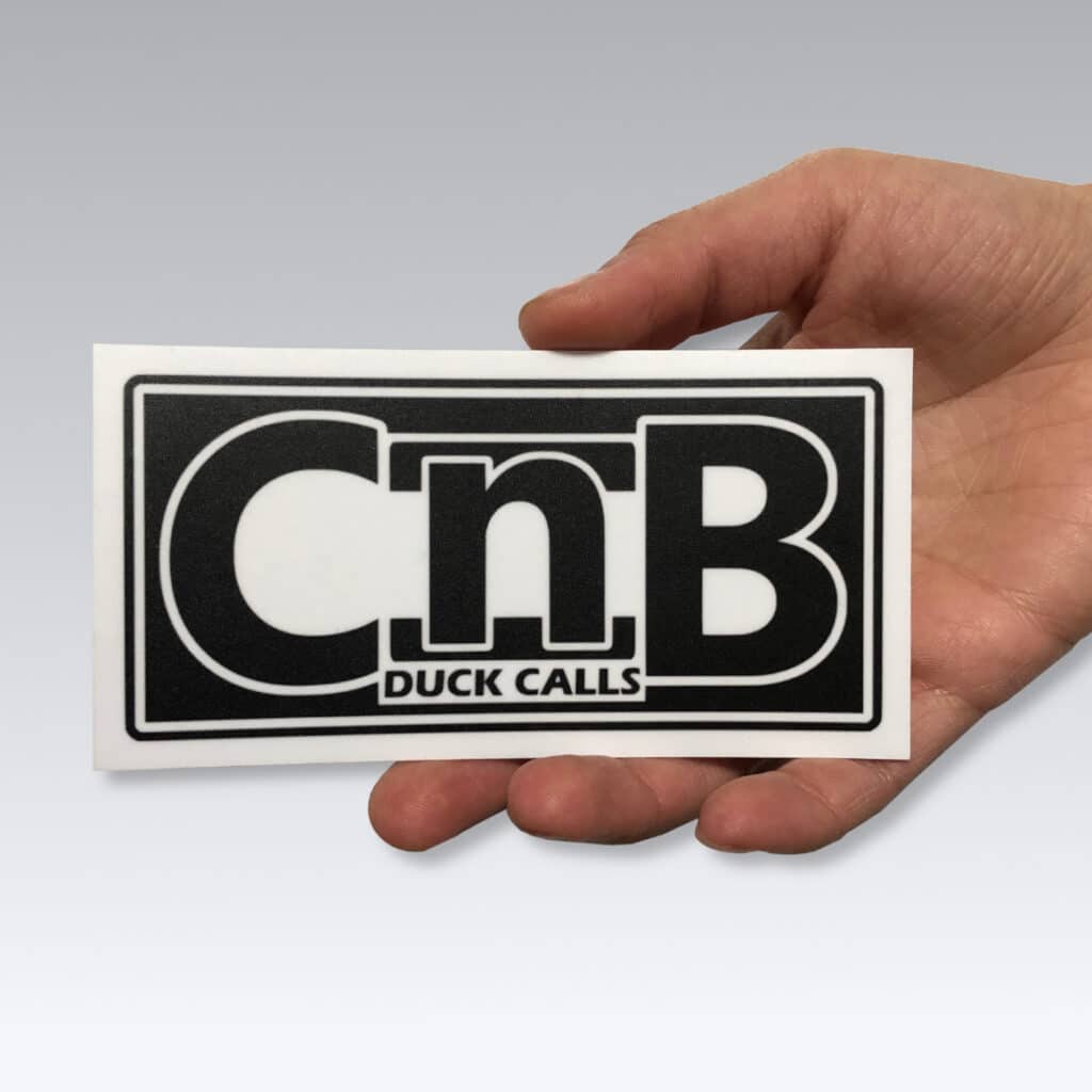 CnB Duck Calls Vinyl Sticker