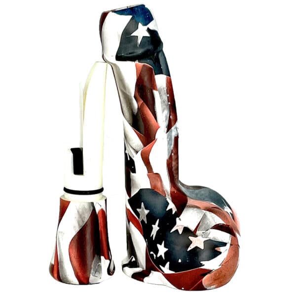 American flag duck call