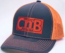 CnB-Duck-Calls-Charcoal-Neon-Orange-Hat